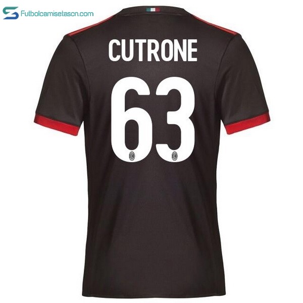 Camiseta Milan 3ª Cutrone 2017/18